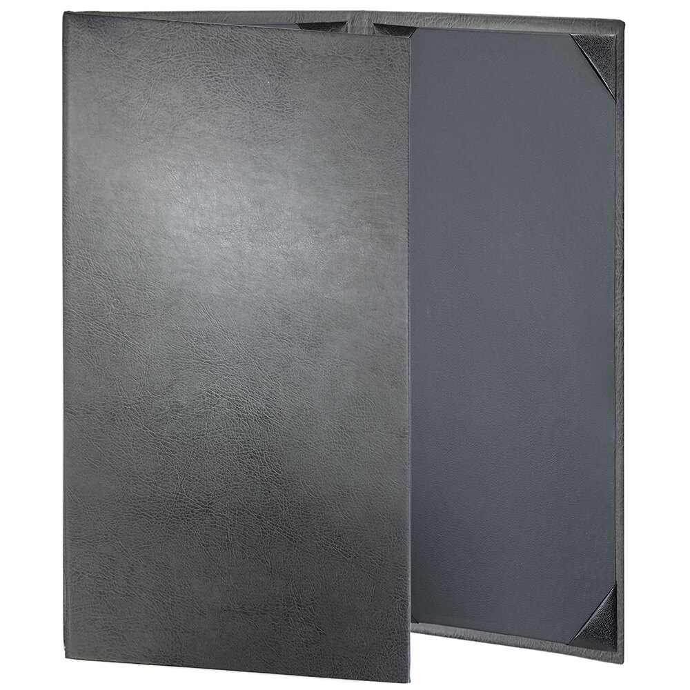 H. Risch Inc. TAM-3V Tamarac 8 1/2" x 14" Customizable 3 View Menu Cover