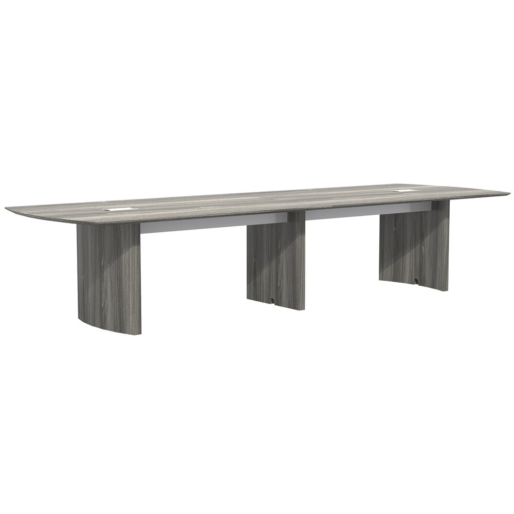 Safco MNC14LGS Medina 14' Steel Gray Rectangular Conference Table