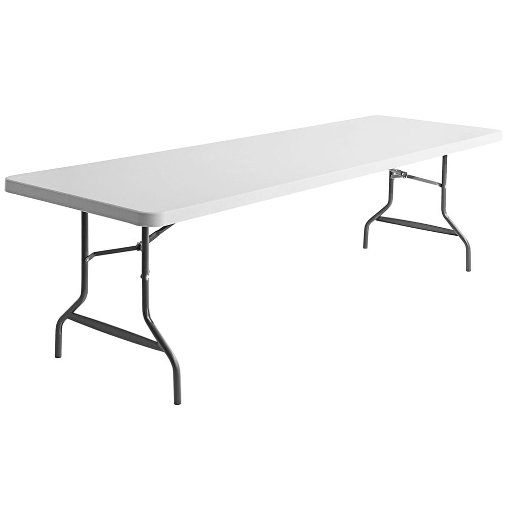 Alera ALE65601 30" x 96" Platinum Resin Folding Table