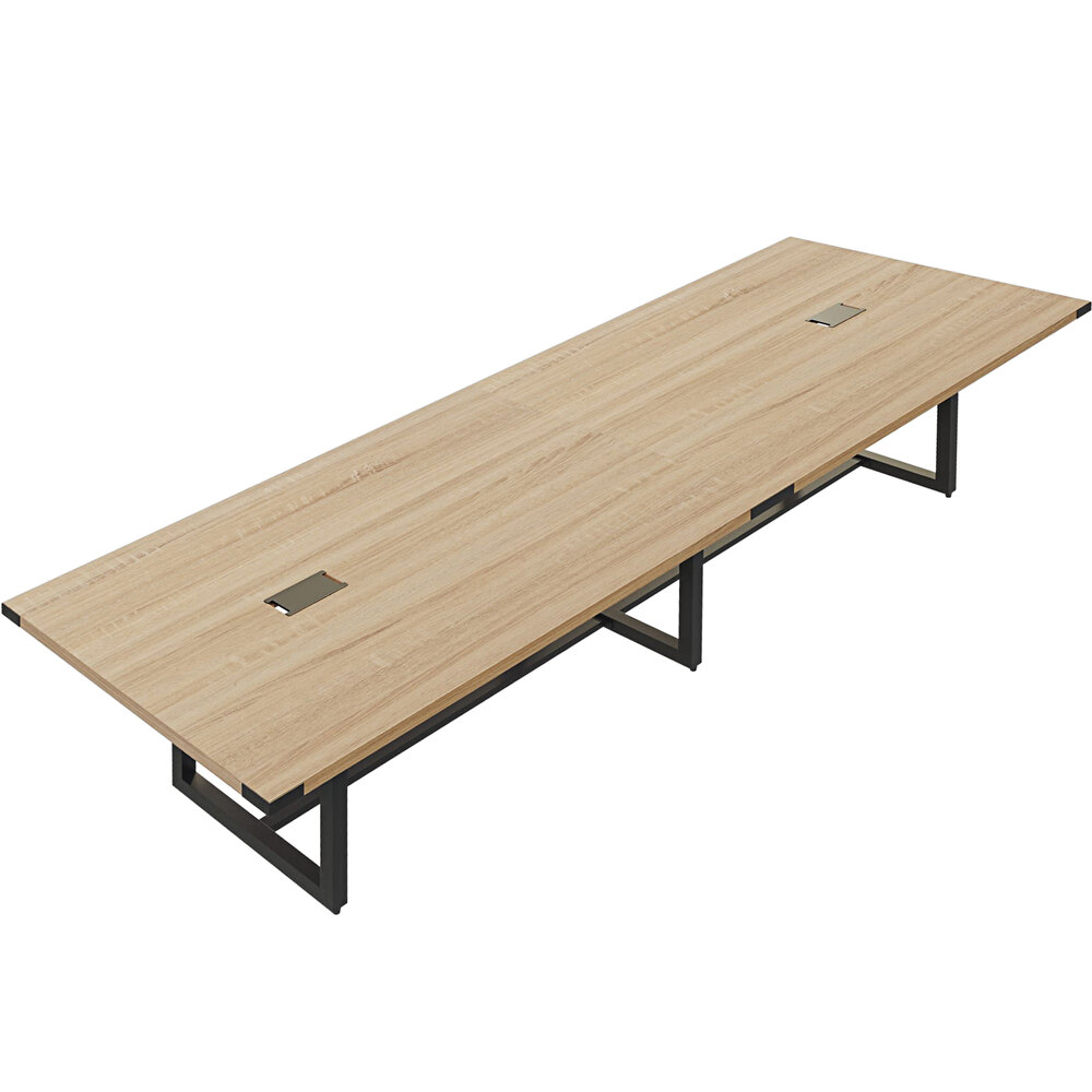 Safco MRS12SDD Mirella 12' Sand Dune Rectangular Conference Table