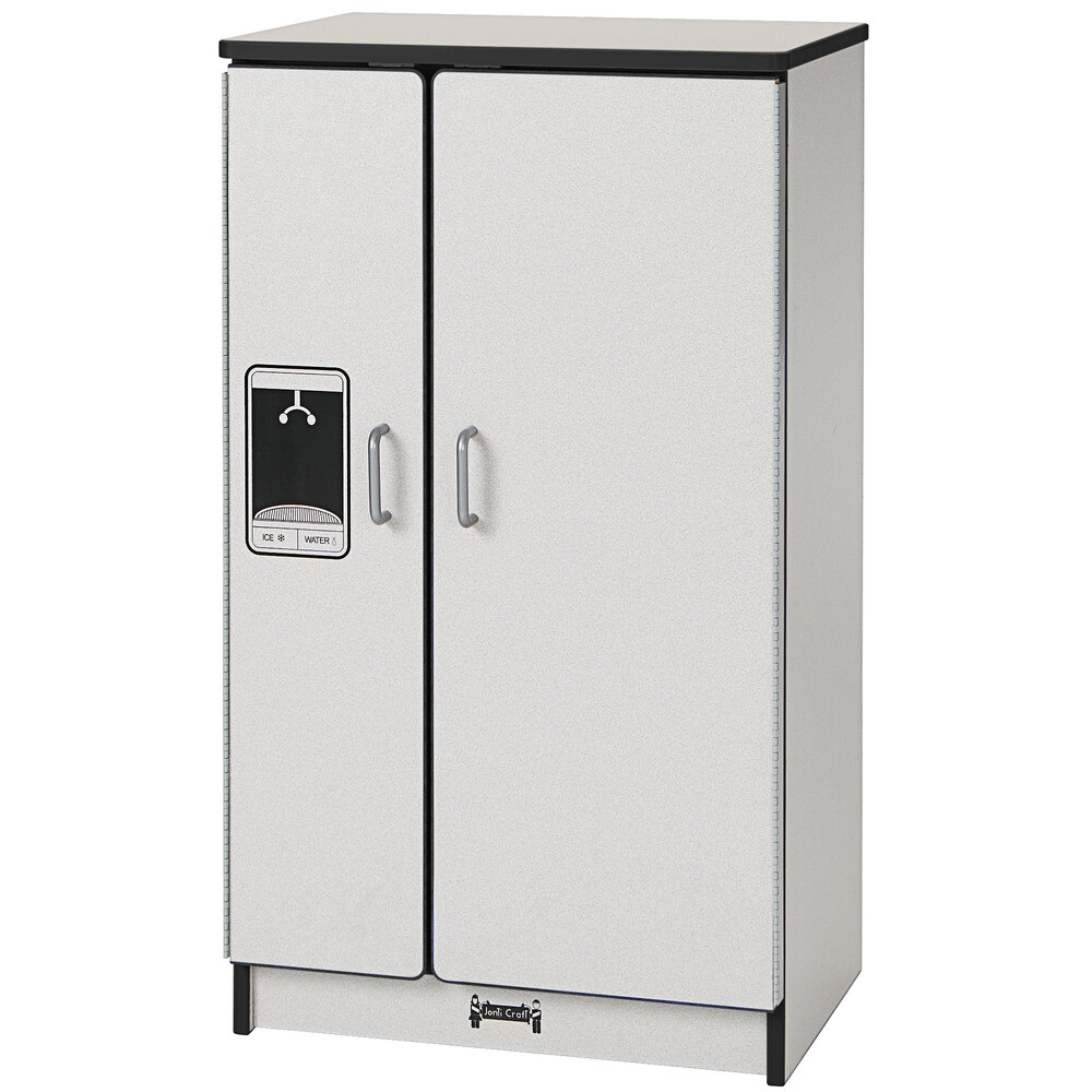 Rainbow Accents 2410JCWW180 Culinary Creations 20" x 15" x 35" Black TRUEdge Freckled-Gray Kitchen Refrigerator