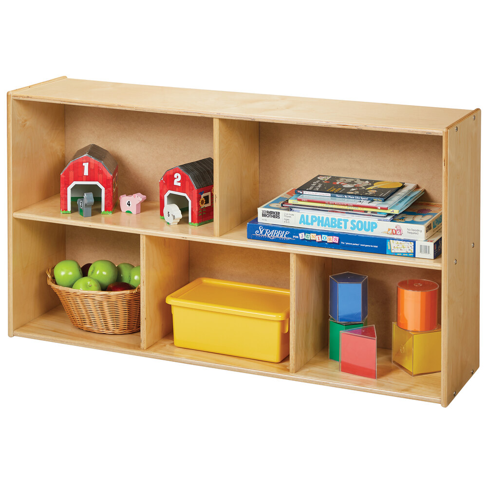 Young Time 7143YT 48" x 12" x 26 1/2" Natural Low Single Storage Unit