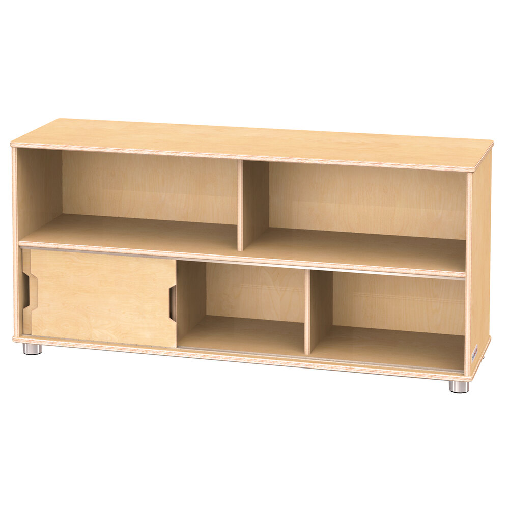 Jonti-Craft TrueModern 1717JC 48 1/2" x 15" x 24" Low Storage Shelf