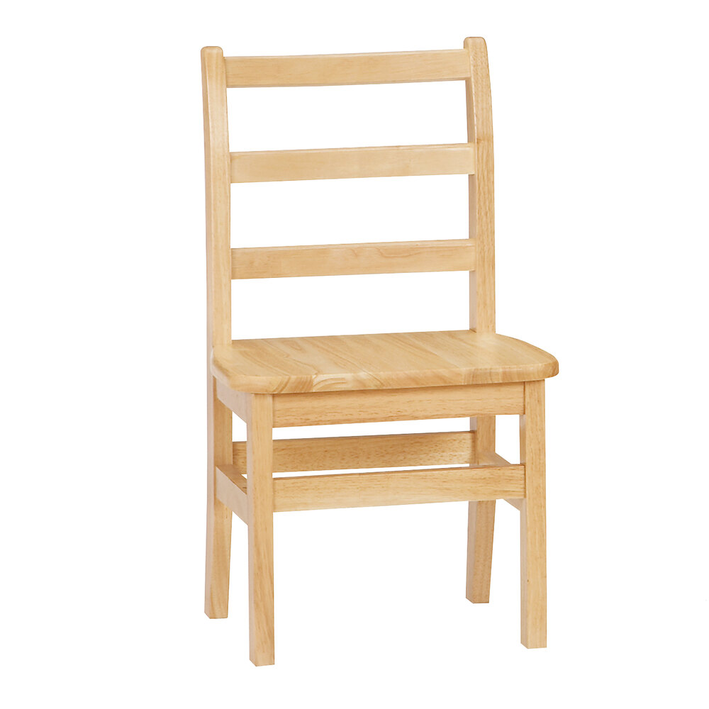 Jonti-Craft Baltic Birch 5982JC 12" Instructor's Ladderback Chair