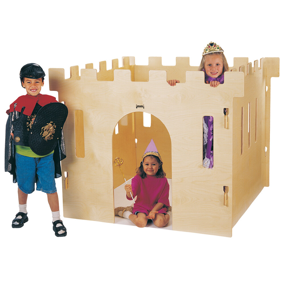 Jonti-Craft Baltic Birch 2491JC 60" x 57" x 47" KYDZ Queen Castle