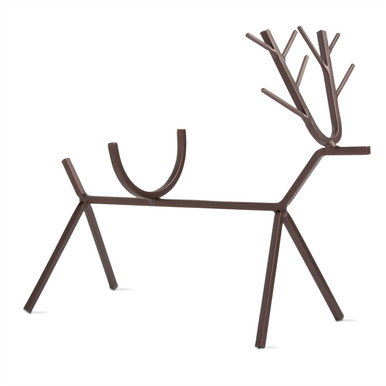 TAG Reindeer Wine Bottle Holder, Antique Bronze (204011)