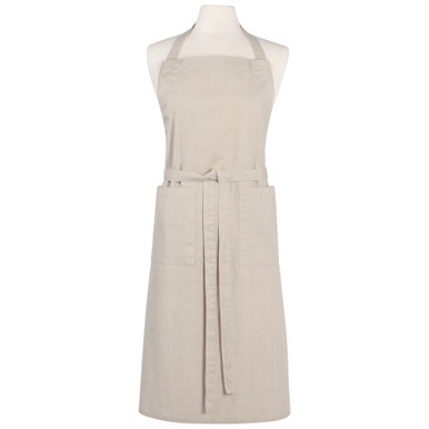 Now Designs Stonewash Apron, Dove Gray (2047621)
