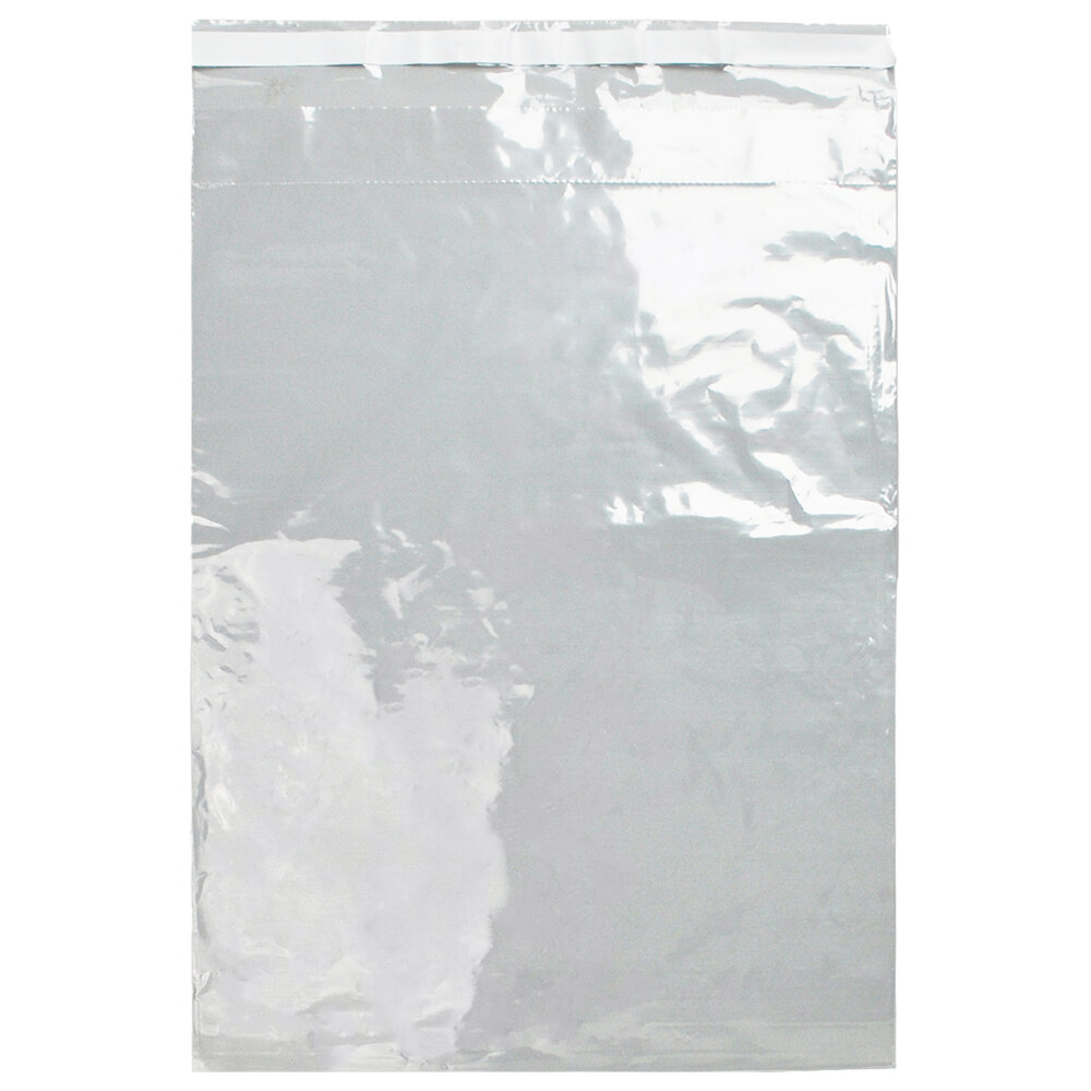 LK Packaging LABAC220606 Lab-Loc 6" x 6" Tamper-Evident Unprinted 2-Wall Clear Specimen Transfer Bag with Adhesive Closure - 1,000/Case