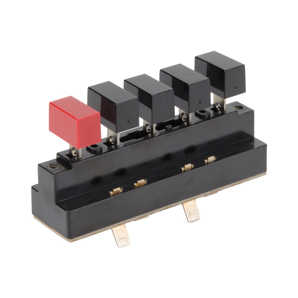 Waring 018794 Replacement 5 Push Button Switch for CB10 and LBC10 Series Blenders