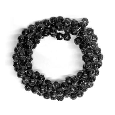Design Imports Napkin Ring, Black Beads (21524)