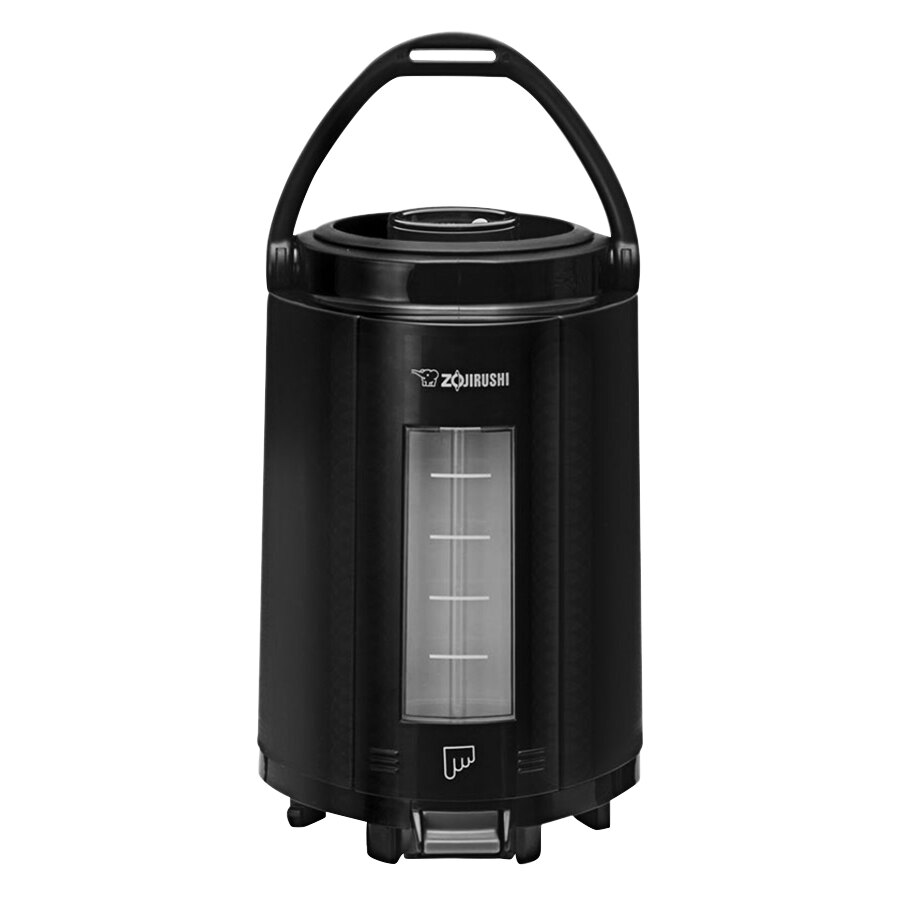 Zojirushi SY-AA25N 2.5 Liter Short Stainless Steel Insulated Thermal Gravity Beverage Dispenser