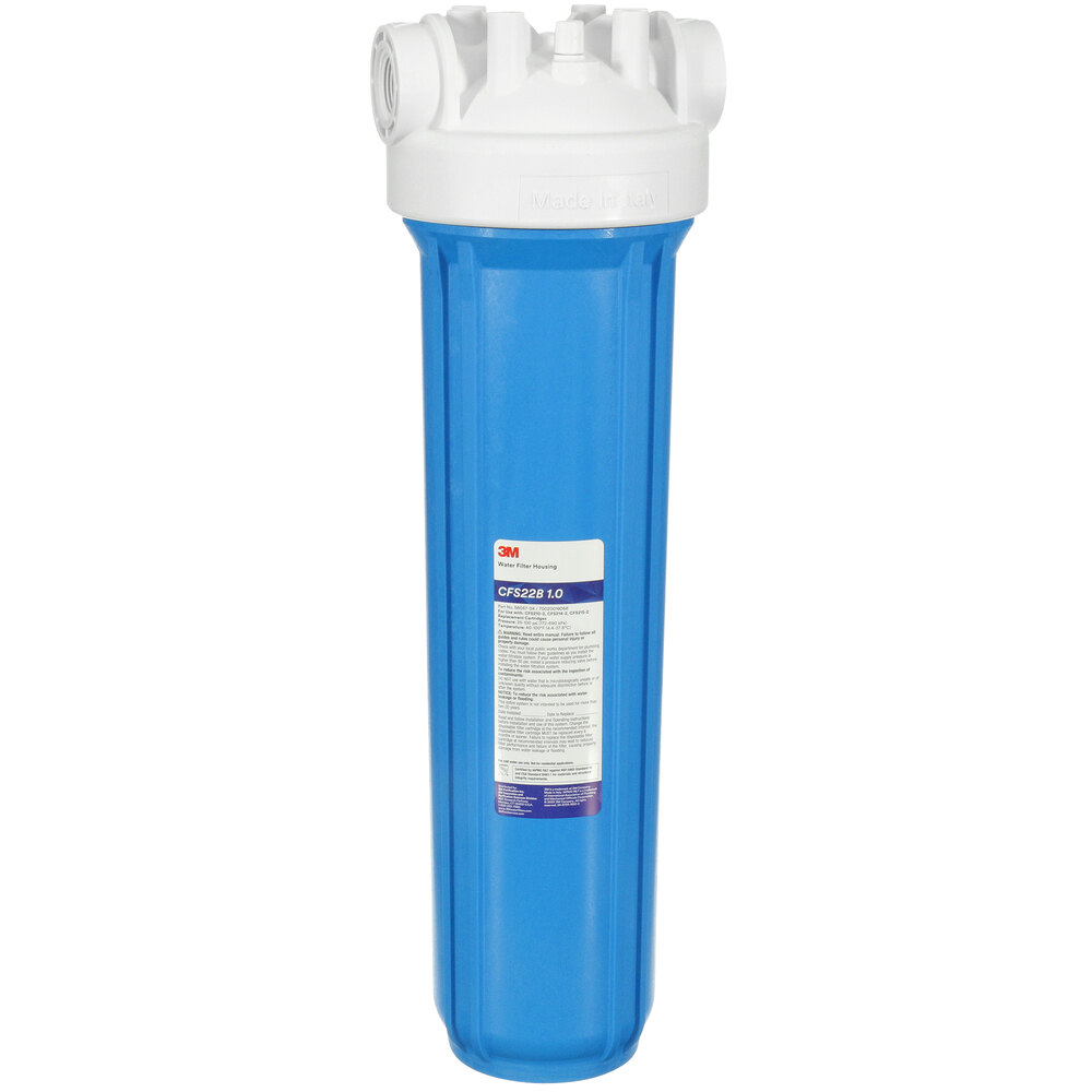 3M Water Filtration Products CFS-22 5639205 1 1/2" Drop-In Large Diameter Pre-Filter Housing