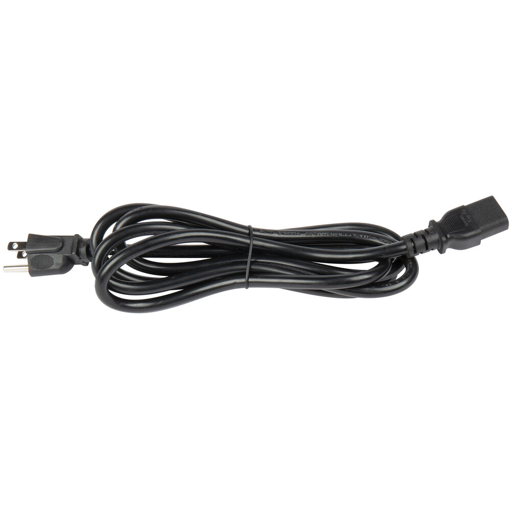 6' Power Cord with NEMA 5-15P Plug, to IEC C13 - 120V