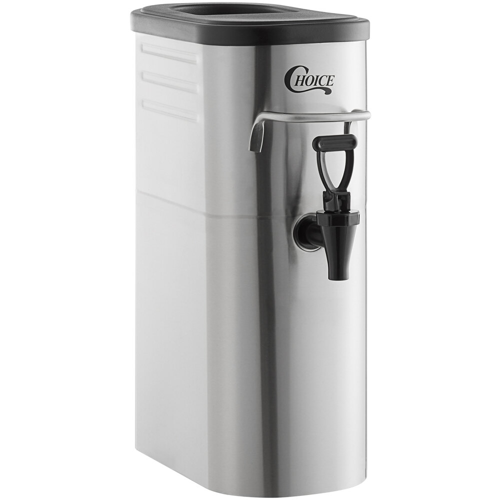 Choice ITD2-GS 2 Gallon Slim Iced Tea Dispenser