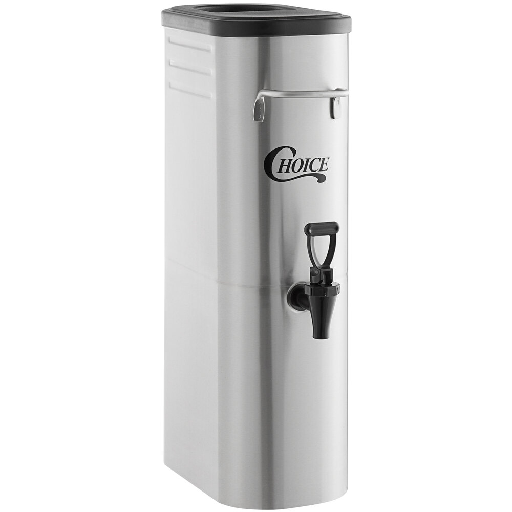 Choice ITD3-GS 3 Gallon Slim Iced Tea Dispenser