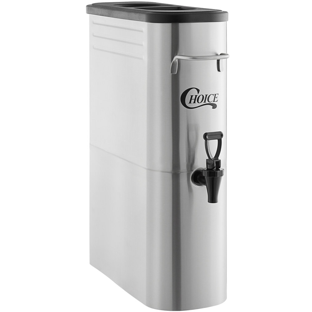 Choice ITD5-GS 5 Gallon Slim Iced Tea Dispenser