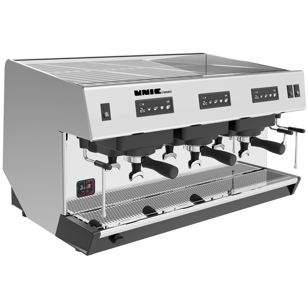 Unic Classic 3 Automatic Three Group Espresso Machine - 220V