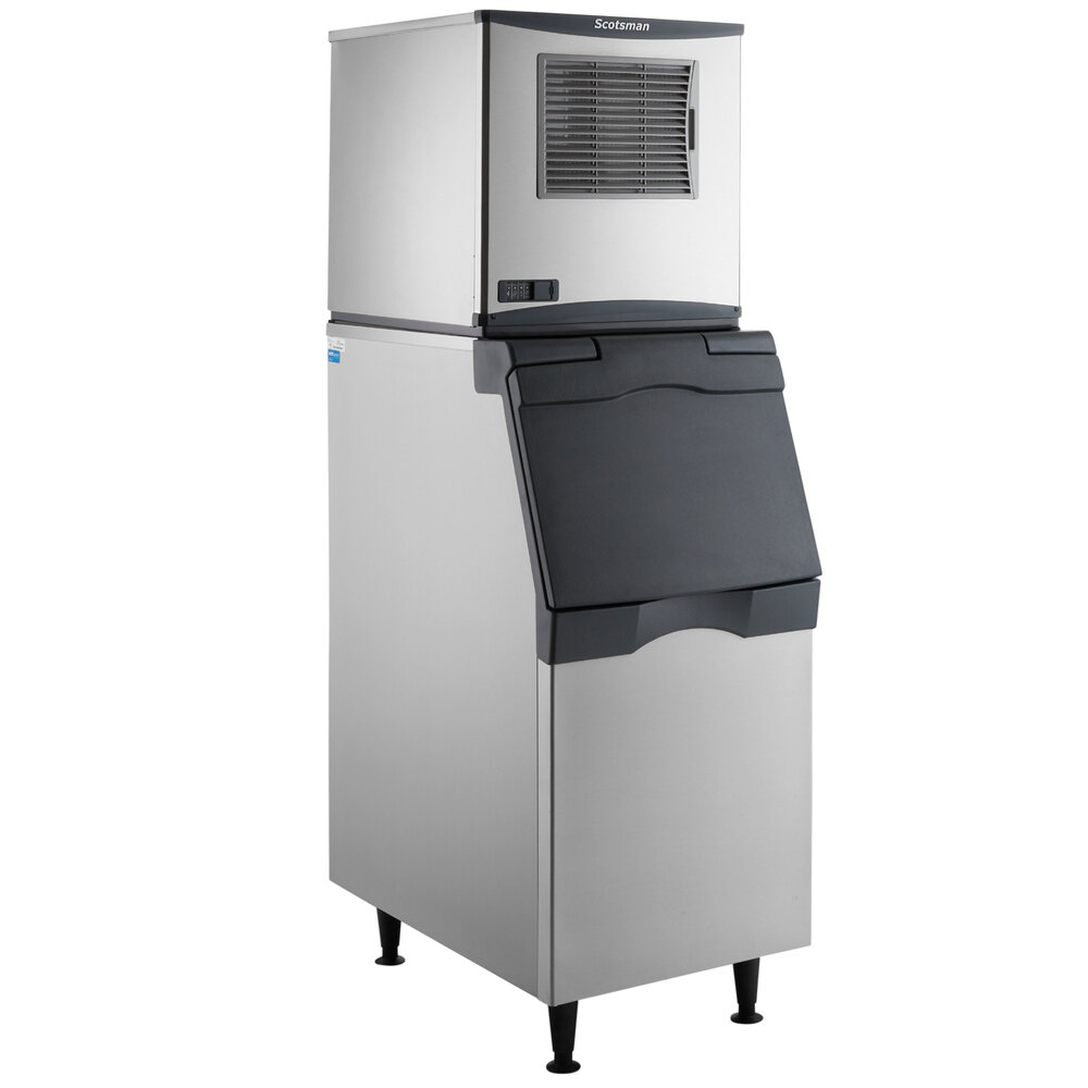 Scotsman NS0622A-1 Prodigy® Plus Series 22" Air Cooled Nugget Ice Machine with Bin - 643 lb.