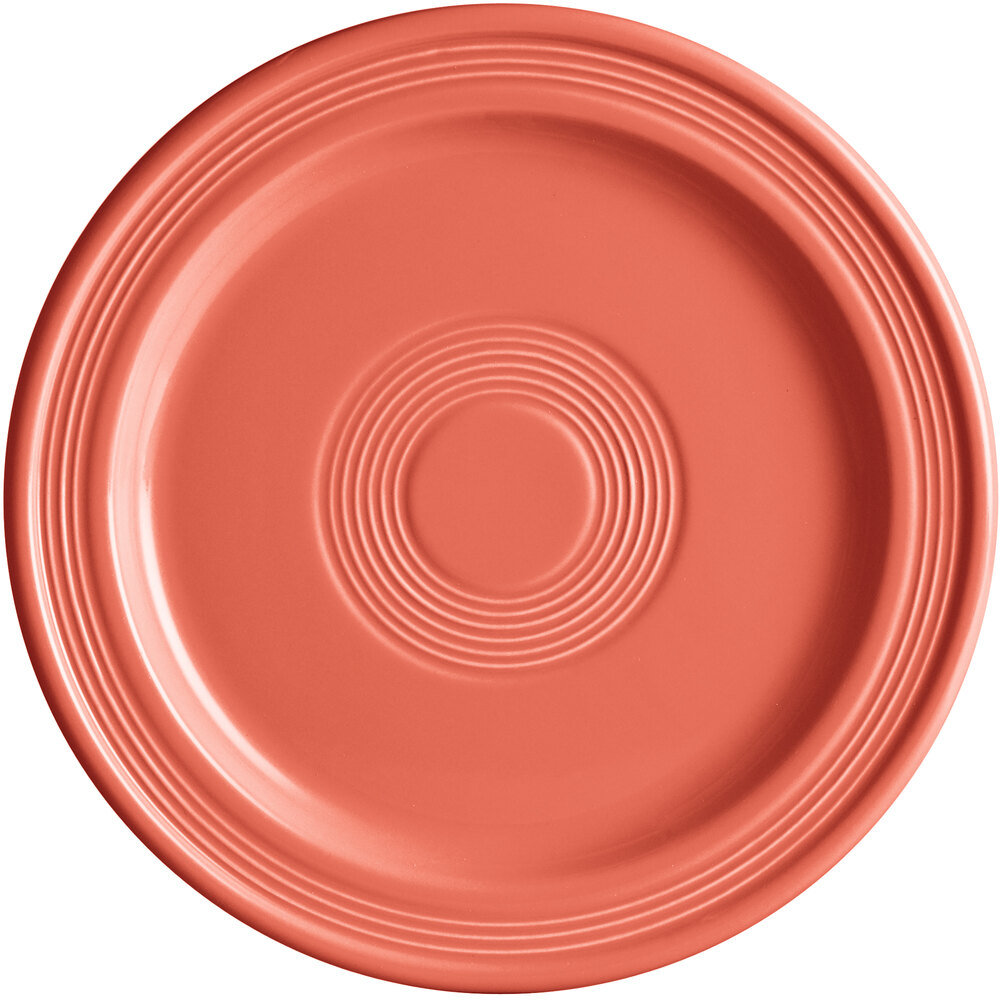 Acopa Capri 9" Coral Reef Stoneware Plate - Sample