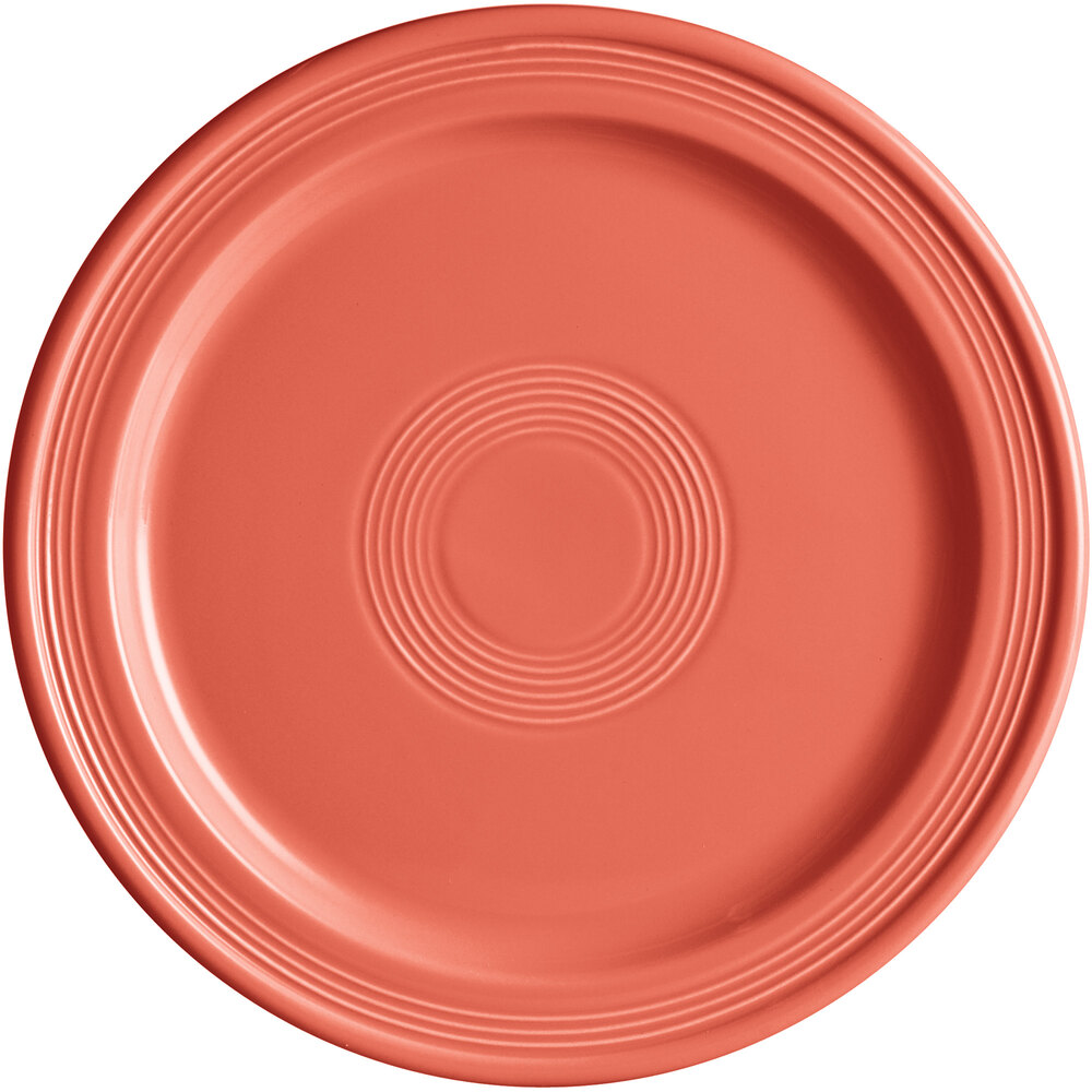 Acopa Capri 10" Coral Reef Stoneware Plate - Sample
