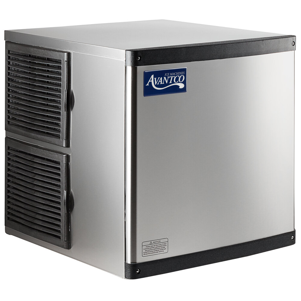 Avantco Ice MC-H-322-A 22" Air Cooled Modular Half Cube Ice Machine - 350 lb.