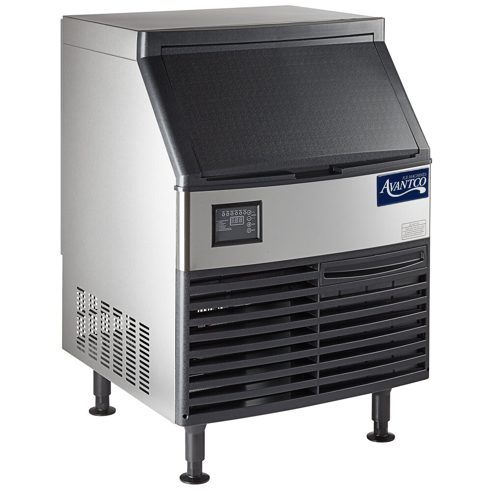 Avantco Ice UC-F-160-A 26" Air Cooled Undercounter Full Cube Ice Machine - 152 lb.