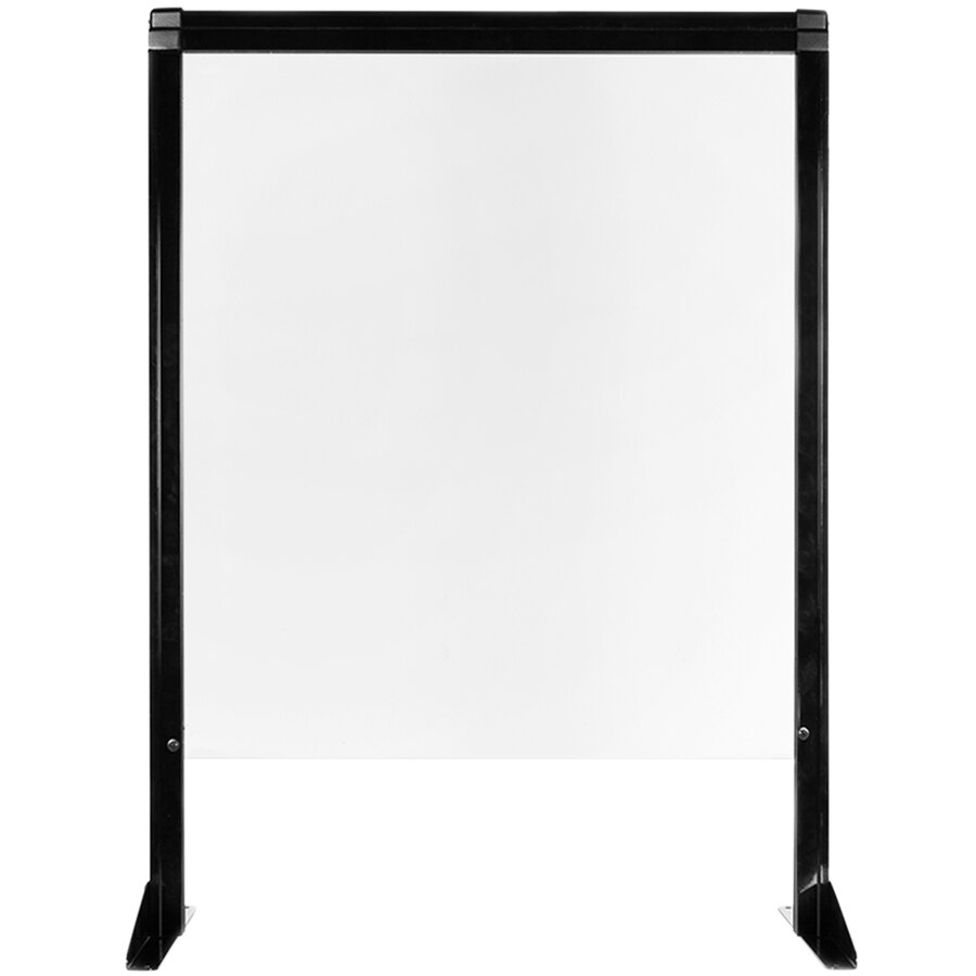 23" x 32" Clear Polycarbonate Countertop Shield