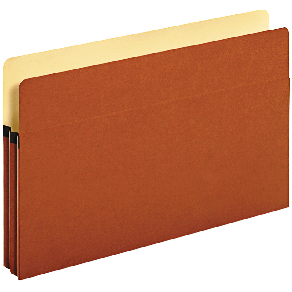 Universal UNV15242 Legal Size File Pocket - 25/Box