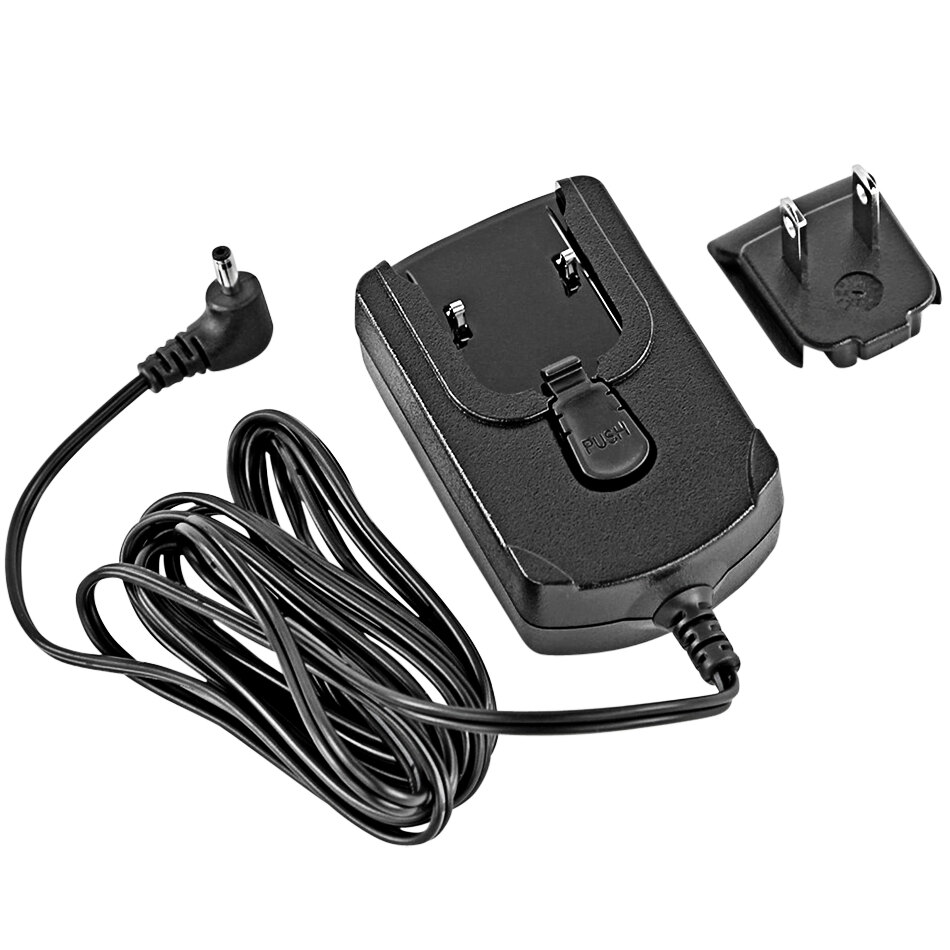 Zebra PWR-WUA5V4W0US Power Supply Wall Adapter with Captive DC Cable and US Adapter Clip