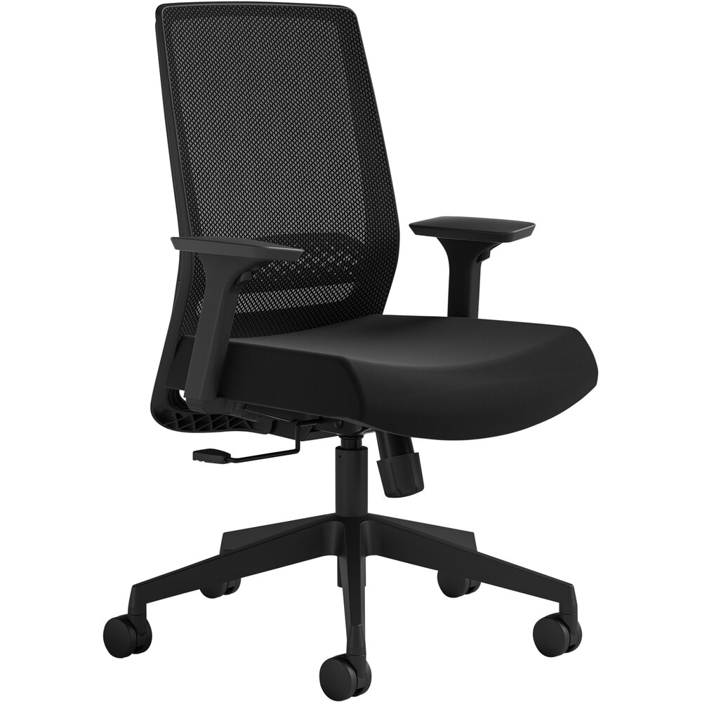 Safco Medina Black Basic Task Chair