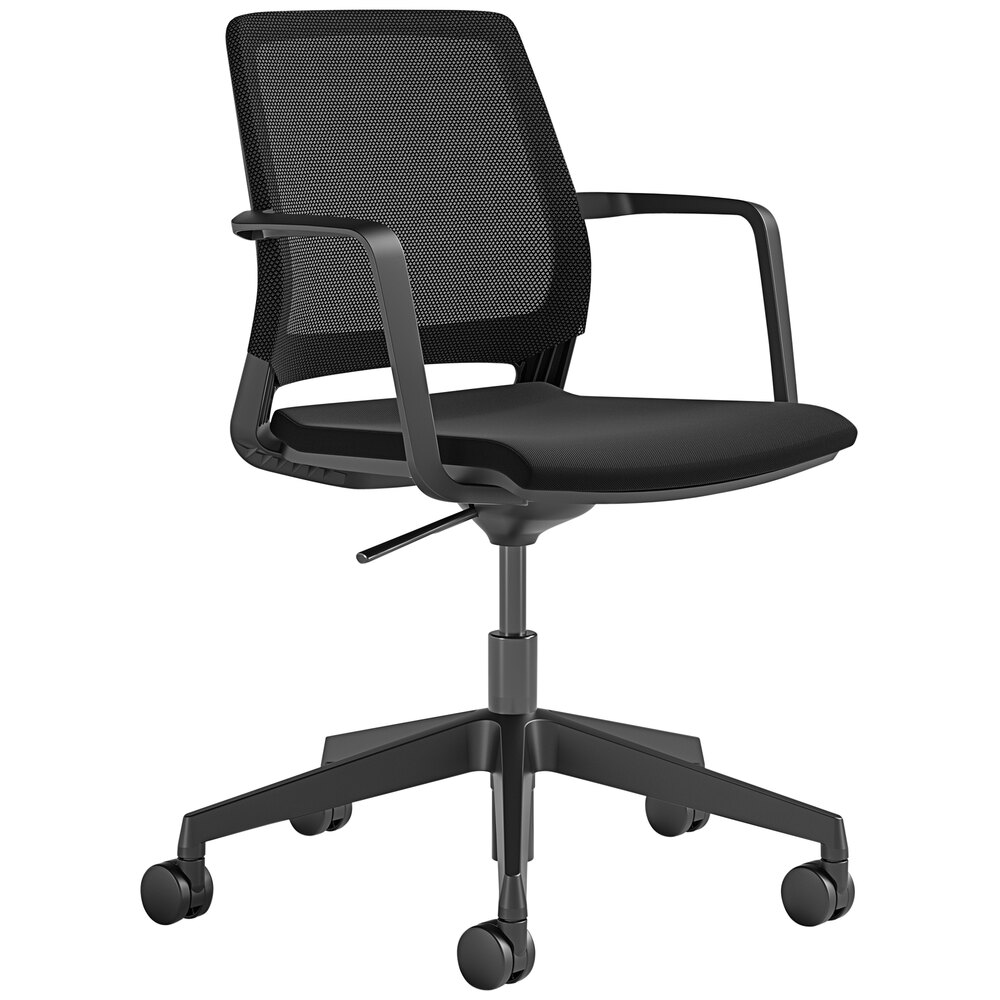 Safco Medina Black Conference Chair