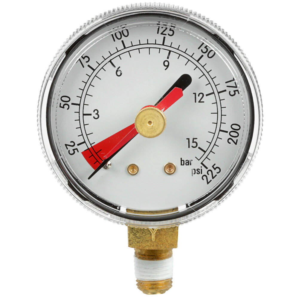 3M Water Filtration Products High Flow Series 50-93701 Pressure Gauge - 1/8 NPT