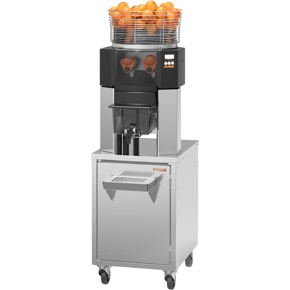 Zummo CC14C-N50 Z14 Nature Commercial Juicer with Service Cabinet - 16 Fruits / Minute