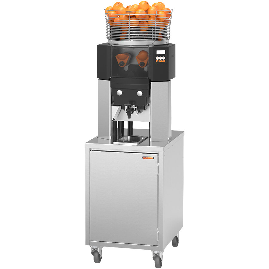 Zummo CGC14-N50 Z14 Nature Self-Service Commercial Juicer with Service Cabinet - 16 Fruits / Minute