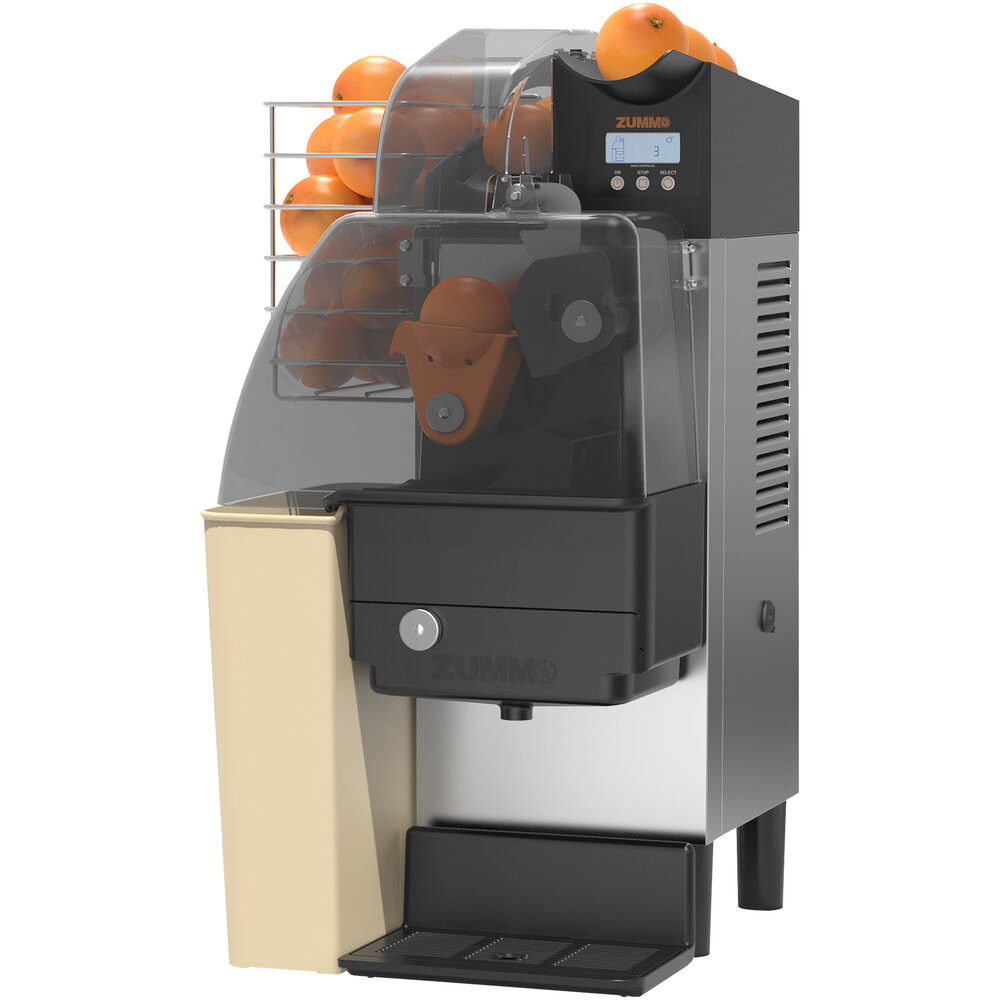 Zummo Z1-NBE Z1 Nature Compact Beige Commercial Orange Juicer - 6 Fruits / Minute