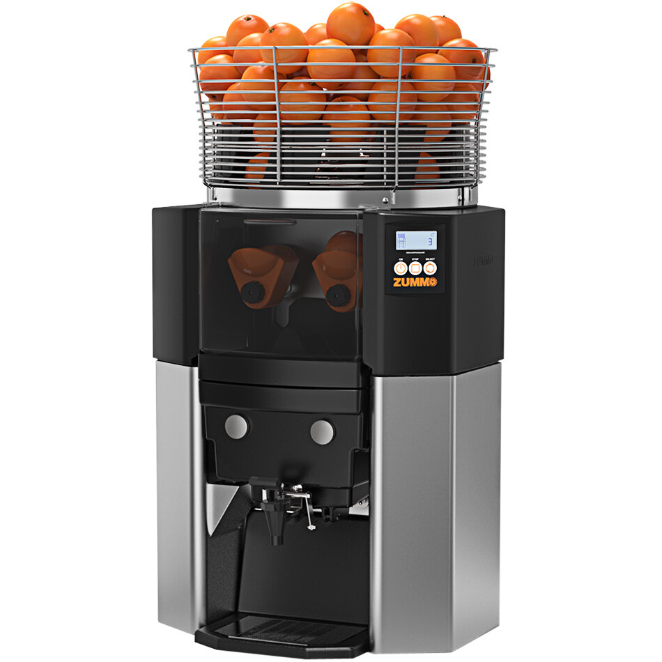 Zummo ZIG14-N Z14 Nature Inox Self-Service Commercial Juicer - 16 Fruits / Minute