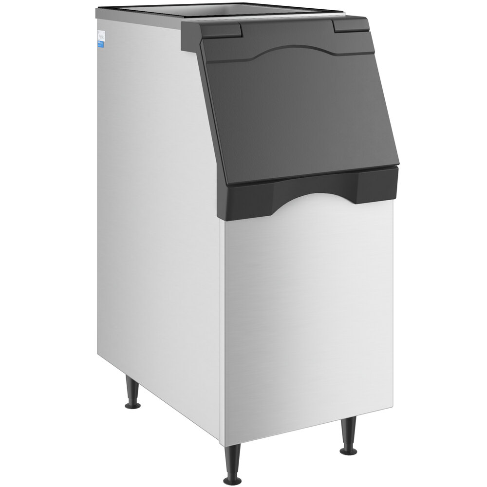 Avantco Ice BIN40022 22" Ice Storage Bin with Metallic Alloy Exterior - 383 lb.