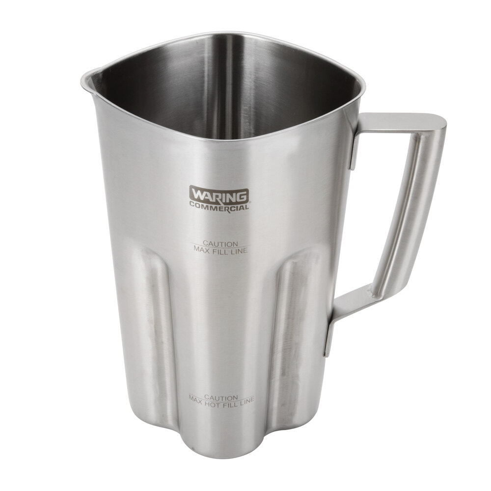 Waring 24661 32 oz. Stainless Steel Jar for Commercial Blenders