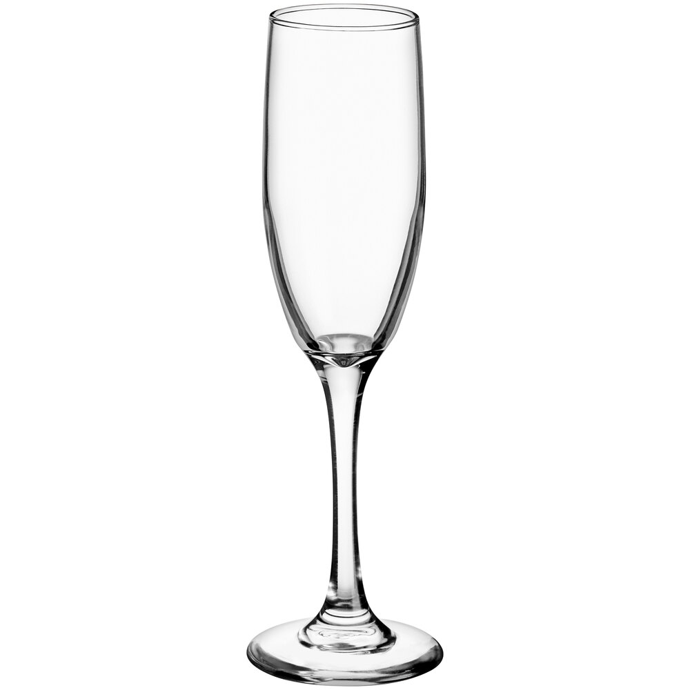 Libbey Embassy 6 oz. Customizable Tall Flute Glass - 12/Case
