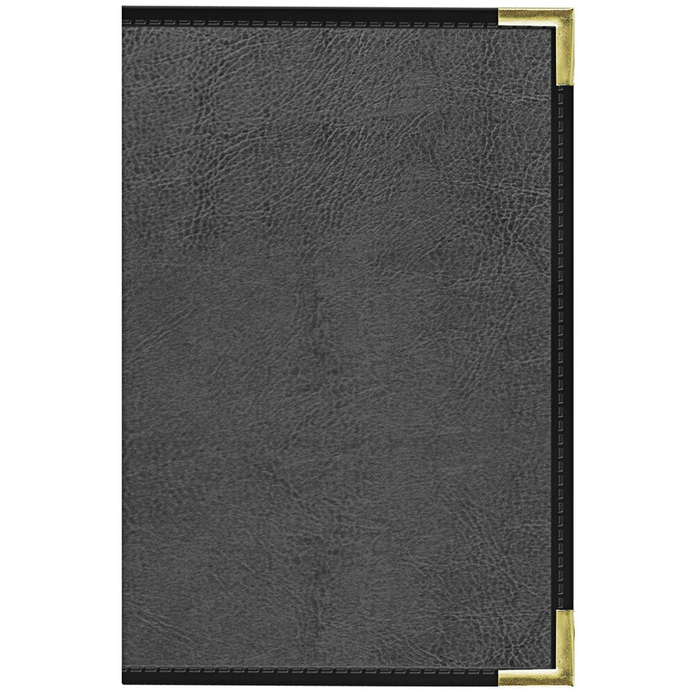 H. Risch, Inc. TAM-PKT-6V Tamarac 5 1/2" x 8 1/2" Customizable 6 View Menu Cover