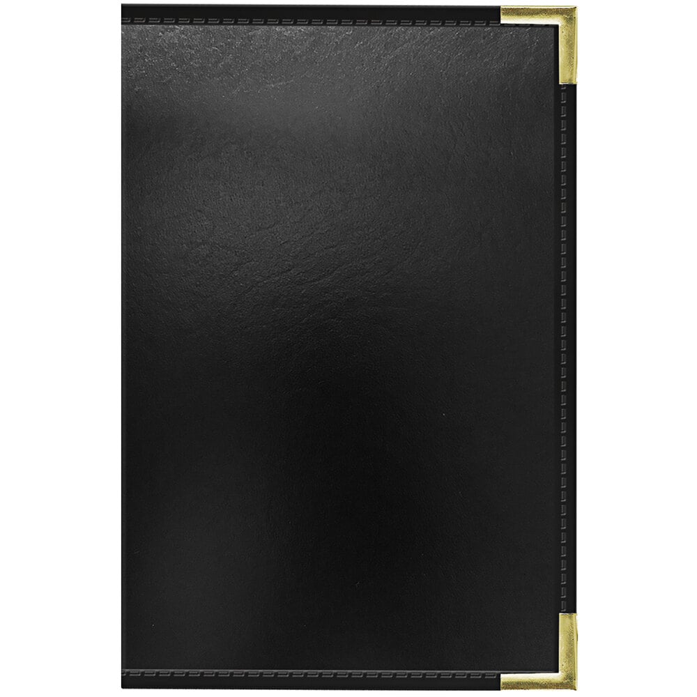 H. Risch, Inc. OM-PKT-8V Oakmont 5 1/2" x 8 1/2" Customizable 8 View Menu Cover