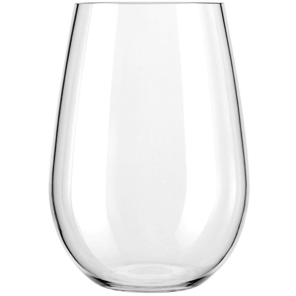Libbey Infinium 12.25 oz. Customizable Tritan™ Plastic Stemless Wine Glass - 12/Case