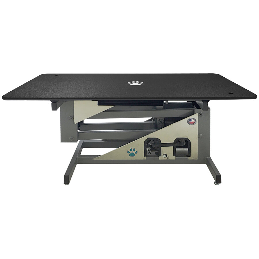 Groomer's Best GB36HYT-B 24" x 36" Hydraulic Black Grooming Table