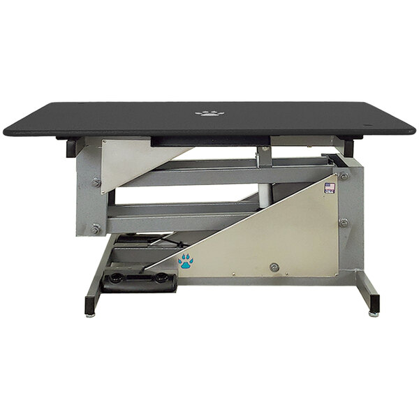 Groomer's Best GB42ELT-B 24" x 42" Electric Black Grooming Table