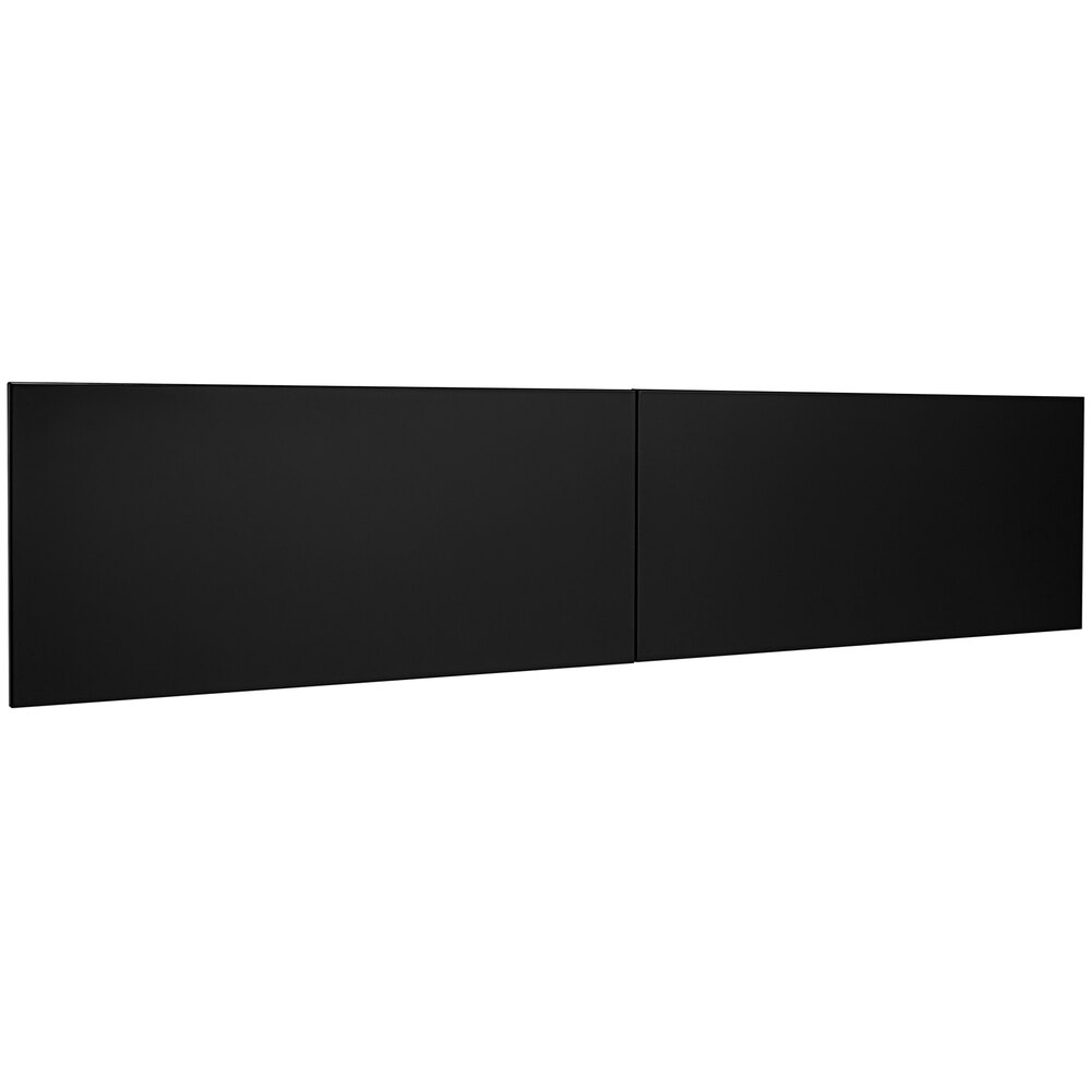 Hirsh Industries 72" Black Stack-On Door Kit for Modular Desk