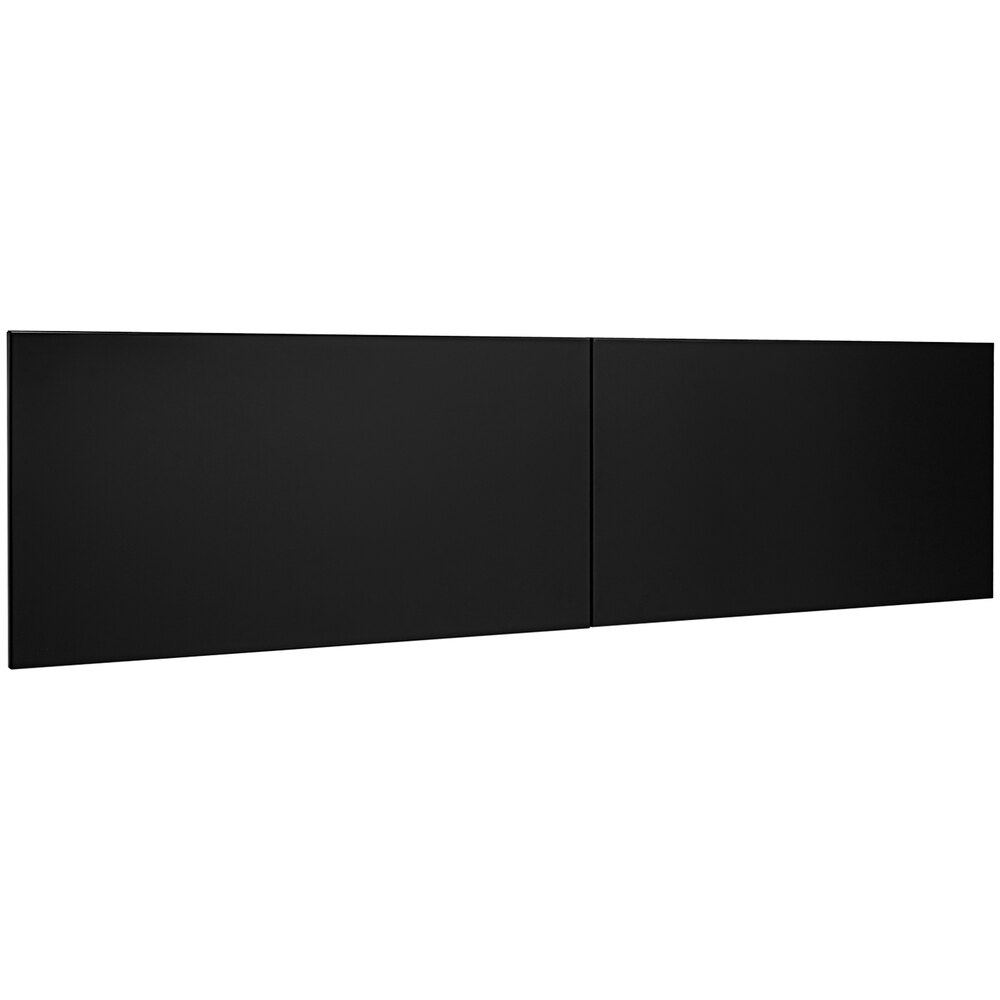 Hirsh Industries 60" Black Stack-On Door Kit for Modular Desk