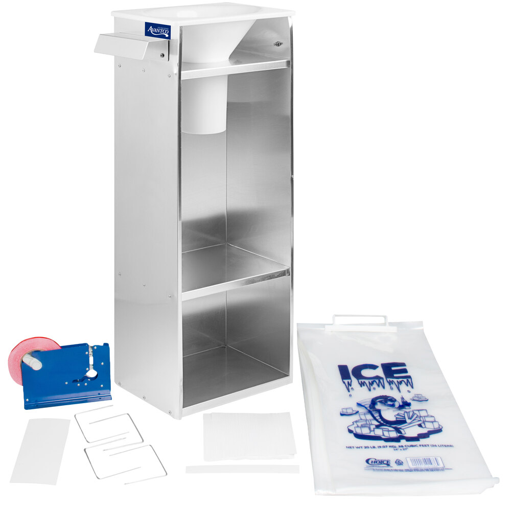 Avantco Ice Machines Bagger Starter Kit for 20 lb. Ice Bags