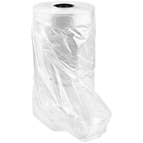 72" x 21" x 3" .5 Mil Clear Polyethylene Garment Bag on a Roll - 500/Roll