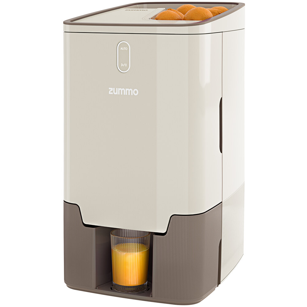 Zummo Viva Z25-BR Savannah Brown Commercial Juicer - 10 Fruits / Minute - 120V