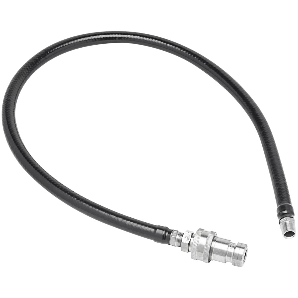 T&S HW-6C-72 72" Safe-T-Link Water Appliance Connector with 2-Piece Reverse Quick Disconnect